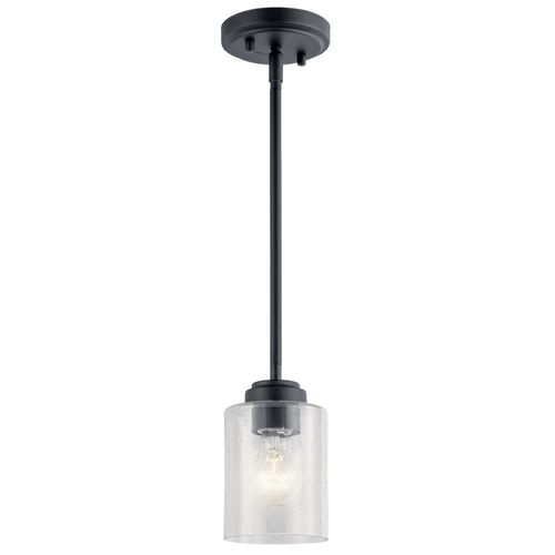 Main product image of Winslow 1 Light Mini Pendant (Black)