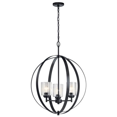 Main product image of Winslow 3 Light Chandelier (Black)