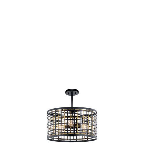 Main product image of Aldergate 3 Light Convertible Pendant (Black)
