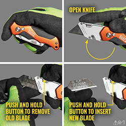 Main product image of Folding Utility/Lockback Knife