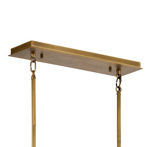 Main product image of Linara 5 Light Linear Chandelier (Black)