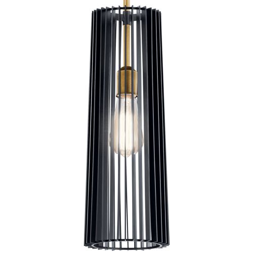 Main product image of Linara 1 Light Pendant (Black)