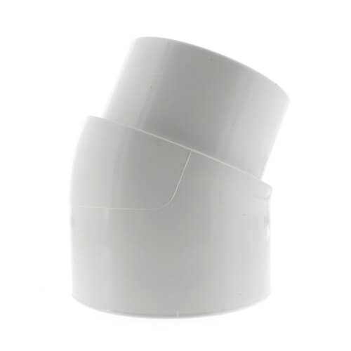 Main product image of 4" PVC Sch. 40 22.5° Street Elbow