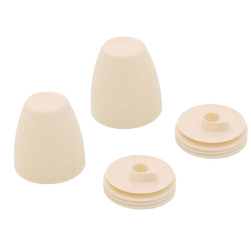 4422B Sioux Chief 4422B SmartCap Closet Bolt Cover Cap, Bone (Bag