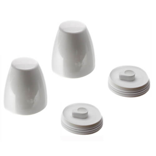4422W Sioux Chief 4422W SmartCap Closet Bolt Cover Cap, White