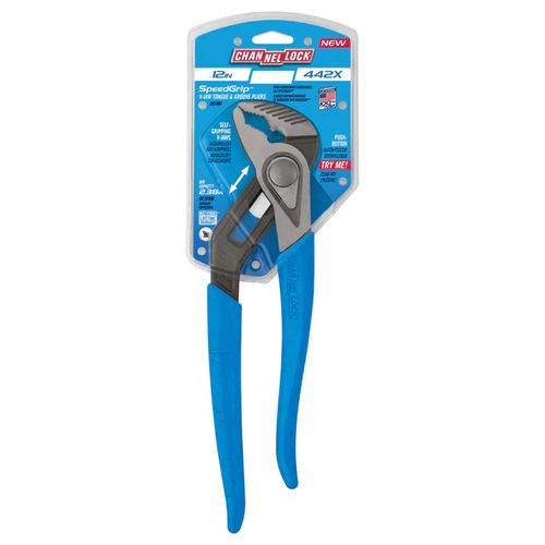 Main product image of 12" SpeedGrip V-Jaw Tongue and Groove Pliers