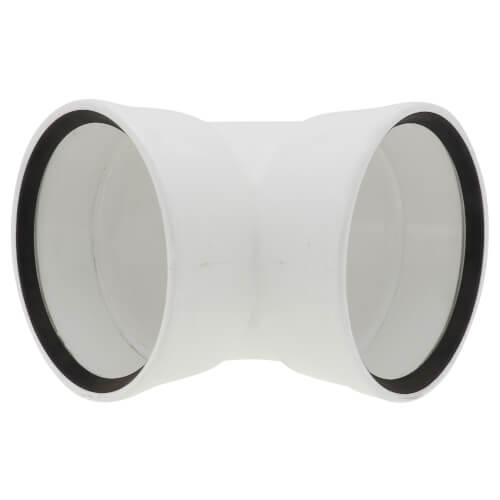 Main product image of 8" PVC SDR 35 1/4 Bend 90° Elbow (G x G)