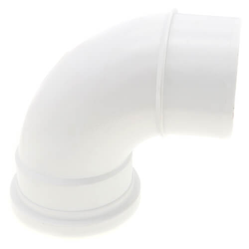 Main product image of 4" PVC SDR 35 1/4 Bend 90° Elbow, Street (Spigot x G)