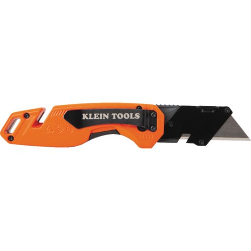44303 - Klein Tools 44303 - Folding Utility Knife w/ Blade Storage