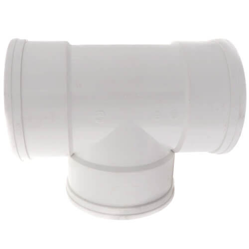 Main product image of 8" x 8" x 6" PVC SDR 35 Tee (G x G x G)
