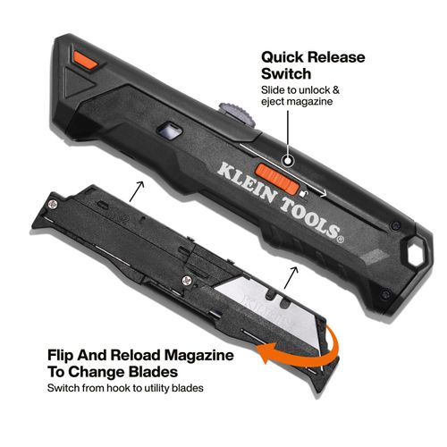 Main product image of Auto-Loading Retractable Dual Knife, 44308
