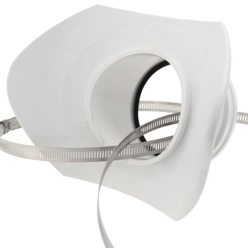 Main product image of 4" x 8" PVC SDR 35 Saddle Tee (Gasketed)