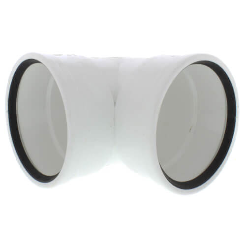 Main product image of 10" PVC SDR 35 1/4 Bend 90° Elbow (G x G)