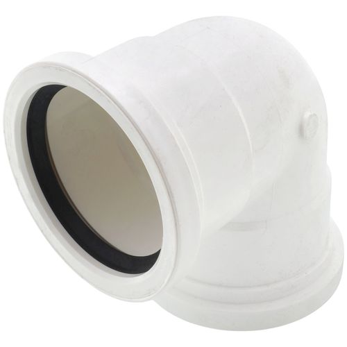 Main product image of 4" PVC SDR 35 1/4 Bend 90° Elbow (G x G)