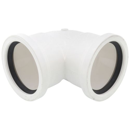 Main product image of 4" PVC SDR 35 1/4 Bend 90° Elbow (G x G)