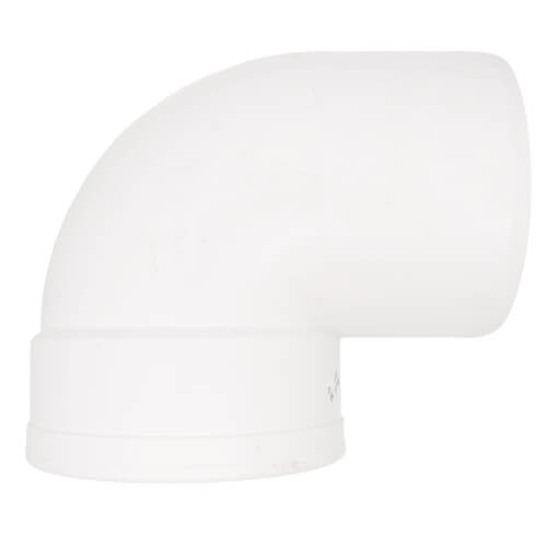 Main product image of 8" PVC SDR 35 1/4 Bend 90° Elbow, Street (Spigot x G)