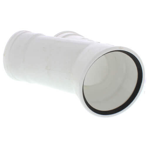 Main product image of 8" PVC SDR 35 1/8 Bend 45° Wye (G x G x G)