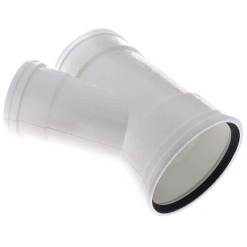 Main product image of 10" x 10" x 4" PVC SDR 35 1/8 Bend 45° Wye (G x G x G)