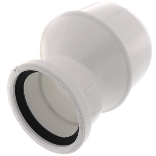 Main product image of 8" x 6" PVC SDR 35 Increaser Bushing (Eccentric SPG x G)