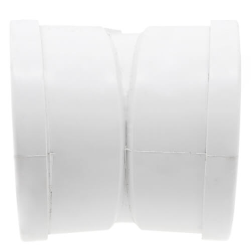 Main product image of 6" PVC SDR 35 1/16 Bend 22.5° Elbow (G x G)