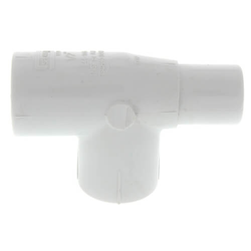 Main product image of 1/2" PVC Sch. 40 Street Tee (Spigot x Socket x Socket)
