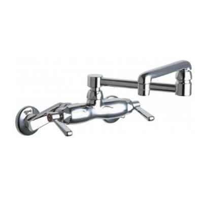 Main product image of 445 Series 13" Wall-Mounted Manual Sink Faucet w/Adjustable Centers, 445-DJ13ABCP
