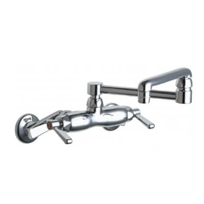 Main product image of 445 Series 1.5 GPM 13" Wall-Mounted Manual Sink Faucet w/Adjustable Centers, 445-DJ13E35ABCP