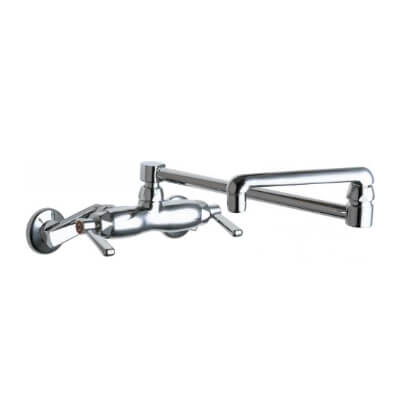 Main product image of 445 Series 2.2 GPM 18" Wall-Mounted Manual Sink Faucet w/Adjustable Centers, 445-DJ18ABCP