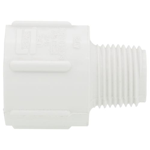 Main product image of 3/8" x 1/2" PVC Sch. 40 Male x Female Adapter