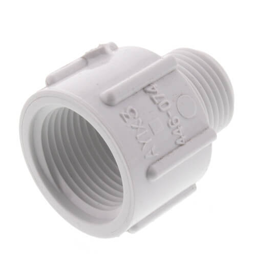 446 074 Spears 446 074 1 2 X 3 4 Pvc Sch 40 Male X Female Adapter