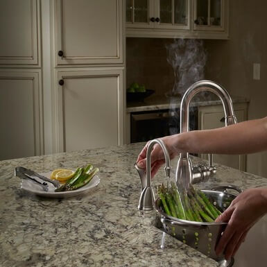 Main product image of H-WAVEC-SS Involve Wave Instant Hot Water Dispenser System w/ Tank (Chrome), 44714