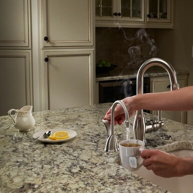 Main product image of H-WAVEC-SS Involve Wave Instant Hot Water Dispenser System w/ Tank (Chrome), 44714