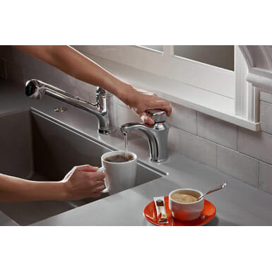 Main product image of H-CLASSIC-SS Invite Classic Instant Hot Water Dispenser w/ Tank (Chrome), 44719
