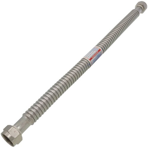 Main product image of 1" FIP WaterFlex Flexible Corrugated Stainless Steel Water Heater Connector (24" Length)