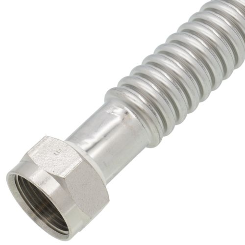 Main product image of 1" FIP WaterFlex Flexible Corrugated Stainless Steel Water Heater Connector (24" Length)