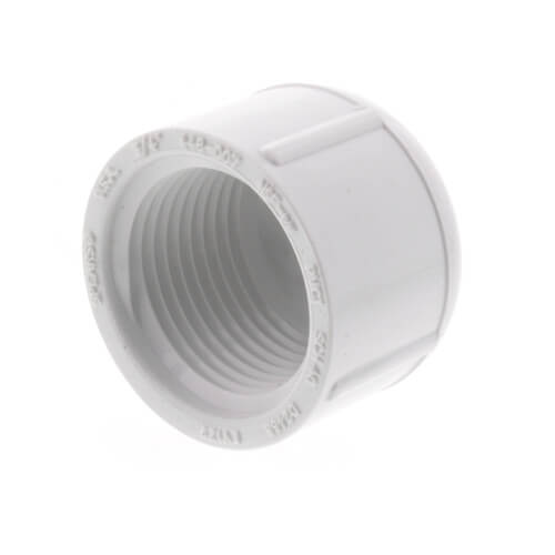 3/4" PVC Schedule 40 Female Cap