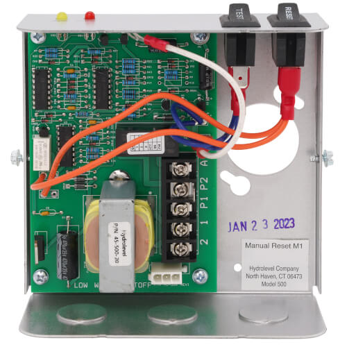 45501 Hydrolevel 45501 Safgard 500SV Low Water Cutoff w/ Manual