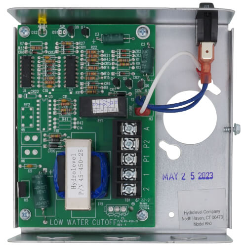 Main product image of Safgard 650 Low Water Cutoff w/ Auto Reset & Test Button/Light - 120V