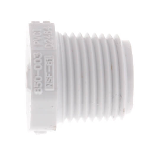 Main product image of 3/8" PVC Schedule 40 Male Threaded Plug