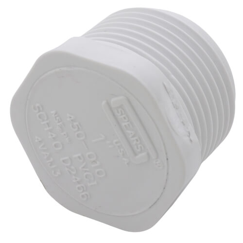 Main product image of 1" PVC Schedule 40 Male Threaded Plug