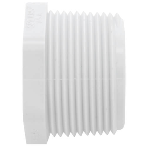 Main product image of 1-1/4" PVC Schedule 40 Male Threaded Plug