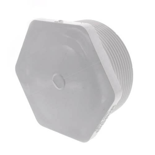Main product image of 3" PVC Schedule 40 Male Threaded Plug