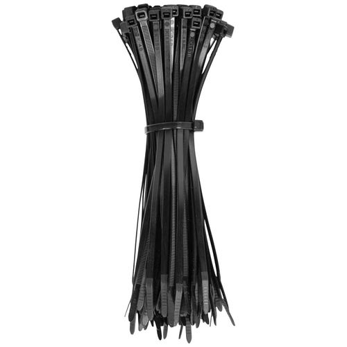 Main product image of 7-3/4" Cable Zip Ties, 50-lbs. Tensile, Black (Pack of 100)