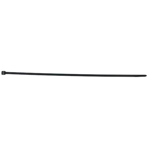 Main product image of 11-1/2" Cable Zip Ties, 50-lbs. Tensile, Black (Pack of 100)