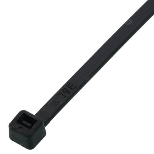 Main product image of 11-1/2" Cable Zip Ties, 50-lbs. Tensile, Black (Pack of 100)