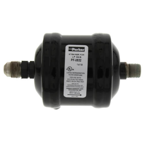 Main product image of 3/8" SAE Male x 1/4" MPT PF0532 Refrigerant Recovery Dryer Filter (5 Cubic Inches)