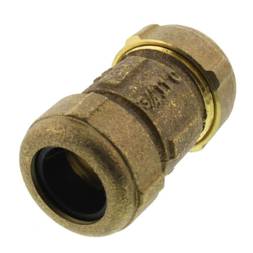 Main product image of 3/4" IPS (1" CTS) Brass Compression Coupling (Lead Free)