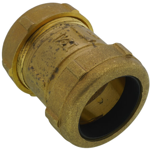 Main product image of 1-1/2" IPS Brass Compression Coupling Short (Lead Free)