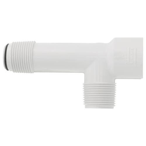Main product image of 1" PVC Sch. 40 O-ring Sealed Manifold Tee (MIPT x FIPT x MIPT)