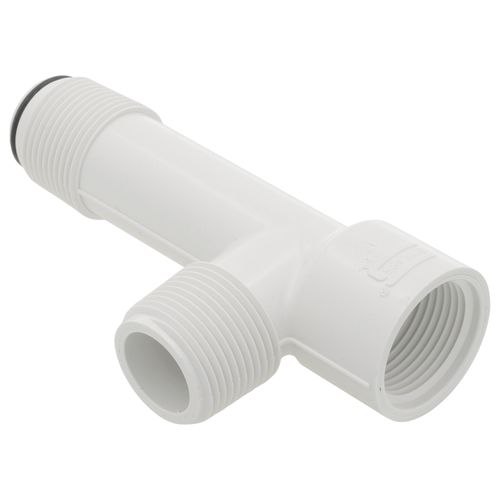Main product image of 1" PVC Sch. 40 O-ring Sealed Manifold Tee (MIPT x FIPT x MIPT)